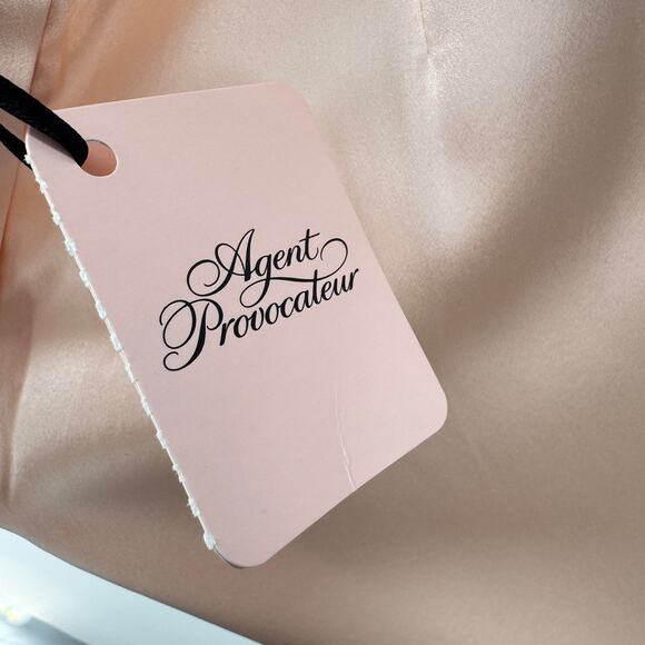 Agent Provocateur Pants‎ Classic Pyjama Bottom Women's Size 3 Pink NWT - Picture 7 of 10